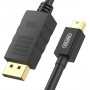Kabel Unitek miniDisplayPort ,  DisplayPort 4K 60Hz (M, M) Y-C611BK - zdjęcie poglądowe 1