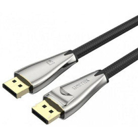 Kabel Unitek DisplayPort 1.4 (M/M) C1609BNI - 3 m, Kolor srebrny, Czarny