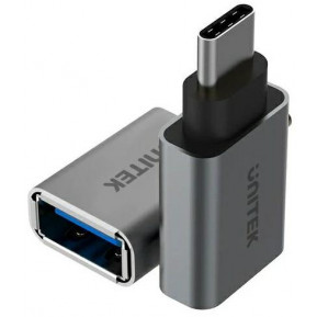 Adapter Unitek USB-C ,  USB-A 3.1 Y-A025CGY - zdjęcie poglądowe 1