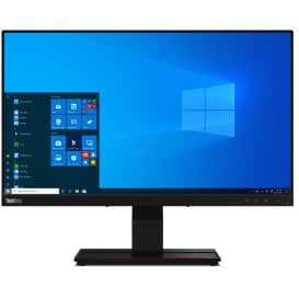 Monitor Lenovo ThinkVision T24t-20 62C5GAT1EU - 23,8"/1920x1080 (Full HD)/60Hz/IPS/6,000 ms/dotykowy/USB-C/Czarny