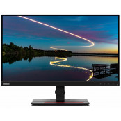 Monitor Lenovo ThinkVision T24m-20 62CDGAT6EU - 23,8", 1920x1080 (Full HD), 60Hz, IPS, 4 ms, pivot, USB-C, Czarno-czerwony - zdjęcie 4