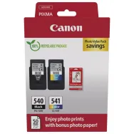 Zestaw tuszów Canon PG-540/CL-541 Black Color 5225B013 - Oryginał, Czarny do 180 stron, Kolor do 180 stron, Papier foto