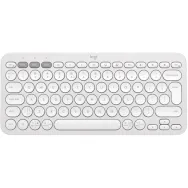 Klawiatura bezprzewodowa Logitech Pebble Keys 2 K380s 920-011852 - Biała