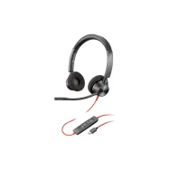 Słuchawki nauszne Poly Blackwire 3320 Stereo Microsoft Teams Certified USB-C Headset +USB-C/A Adapter 8X220AA