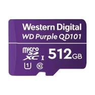 Karta pamięci WD Purple SC QD101 Ultra Endurance 512GB MicroSDXC UHS-1/U1 WDD512G1P0C - Fioletowa | Sklep ITnes.pl - IT for BUSI