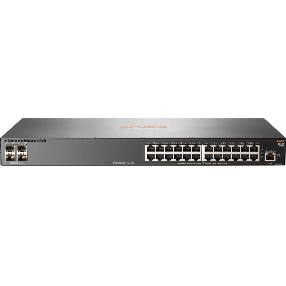 Switch zarządzalny HPE Aruba 2930F JL253A, 24x 100|1000Mbps RJ45, 4x 1|10Gbps SFP+ | Sklep ITnes.pl, IT for BUSINESS Switch zarządzalny HPE Aruba 2930F JL253A, 24x 100|1000Mbps RJ45, 4x 1|10Gbps SFP+ | Sklep ITnes.pl, IT for BUSINESS