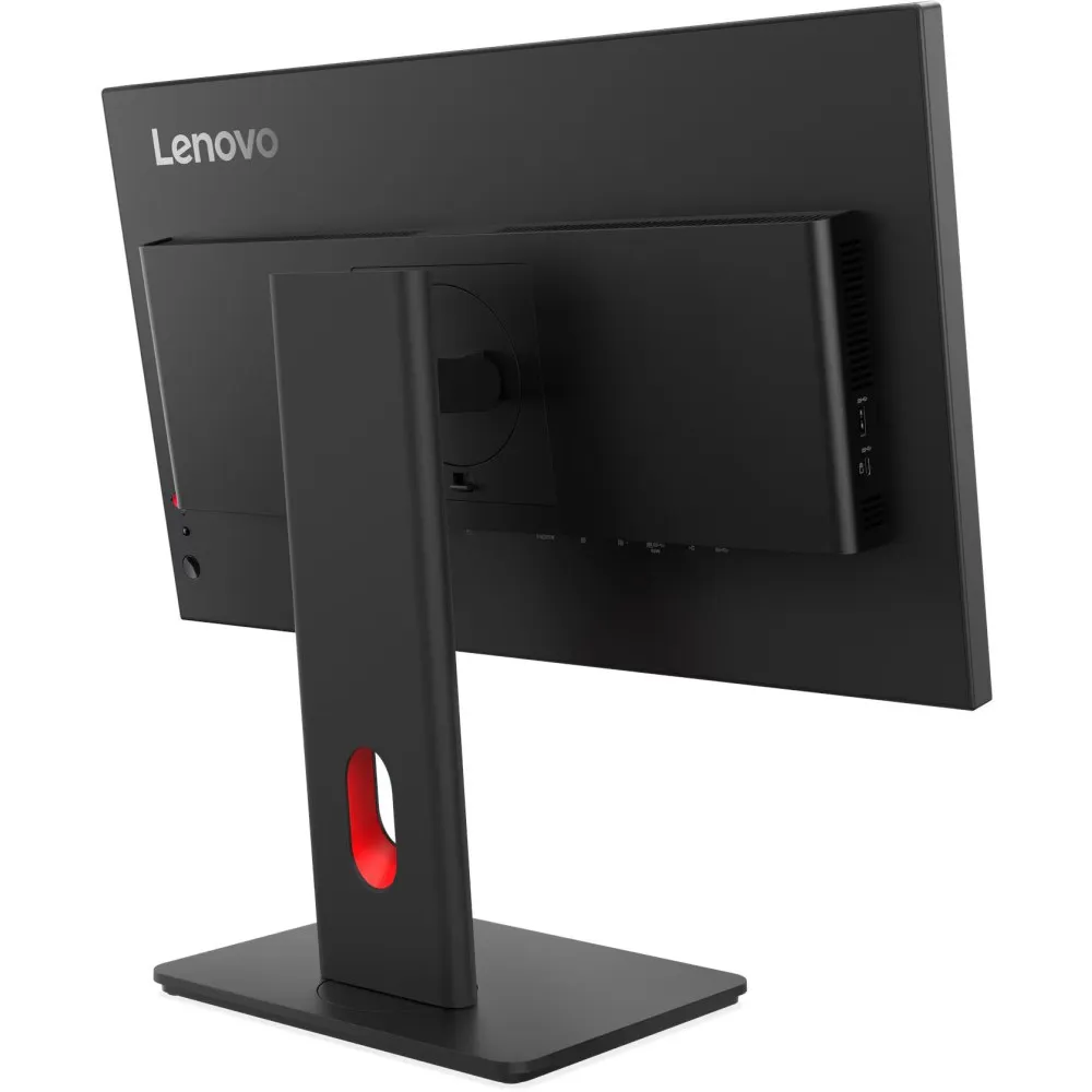 Zdjęcie produktu Monitor Lenovo ThinkVision T24D-40 64B9GAT1EU - 23,8"/1920x1080 (Full HD)/48Hz-120Hz/IPS/4 ms/pivot/USB-C/Czarny