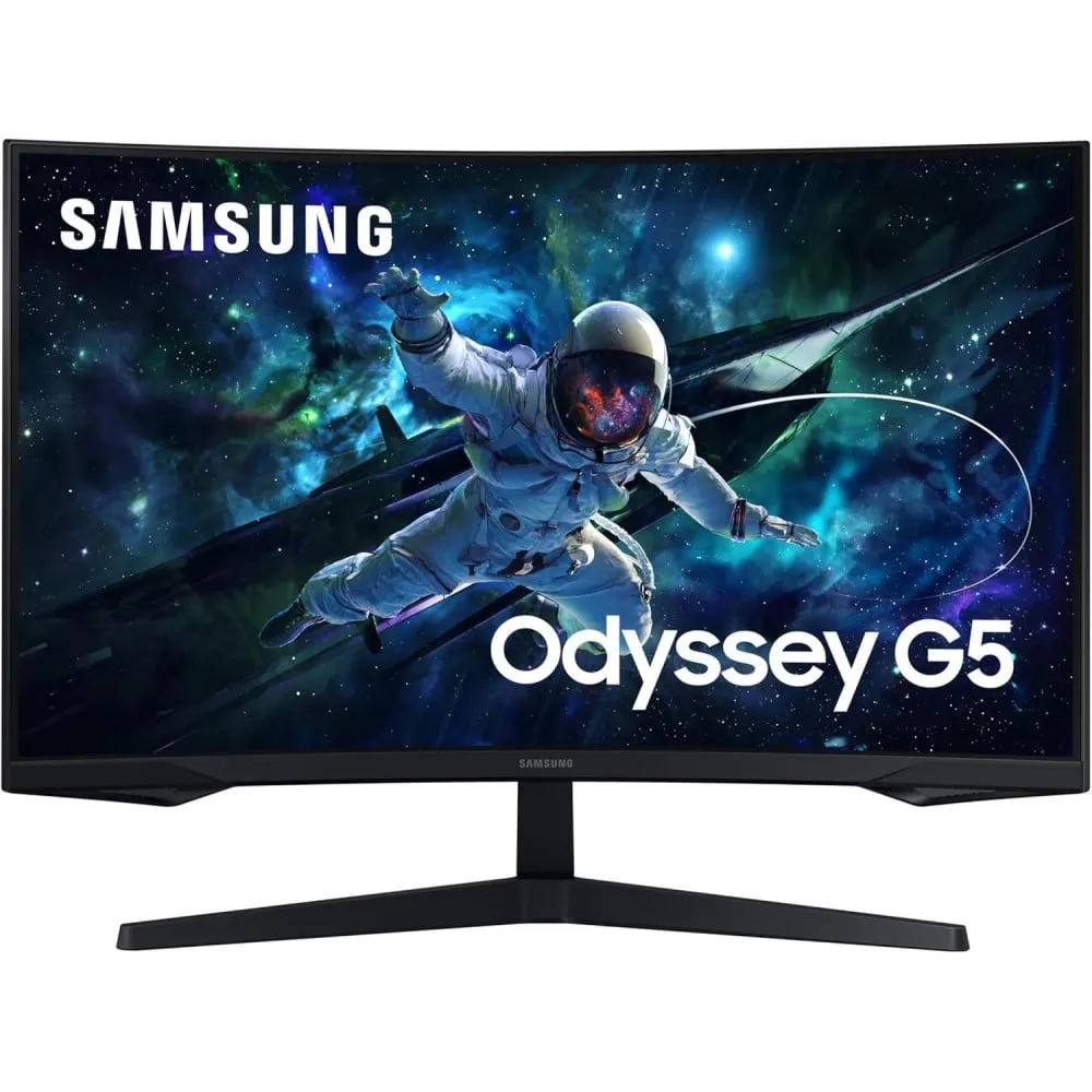 Monitor Samsung Odyssey G55C LS32CG552EUXEN - 32"/2560x1440 (QHD)/VA/FreeSync/1 ms/Czarny - zdjęcie