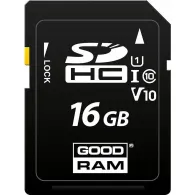 Karta pamięci GoodRAM S1A0 SDHC 16 GB Class 10 UHS-I/U1 V10 S1A0-0160R12 - Czarna | Sklep ITnes.pl - IT for BUSINESS