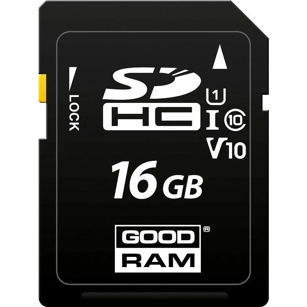 Karta pamięci GoodRAM S1A0 SDHC 16 GB Class 10 UHS-I/U1 V10 S1A0-0160R12 - Czarna | Sklep ITnes.pl - IT for BUSINESS