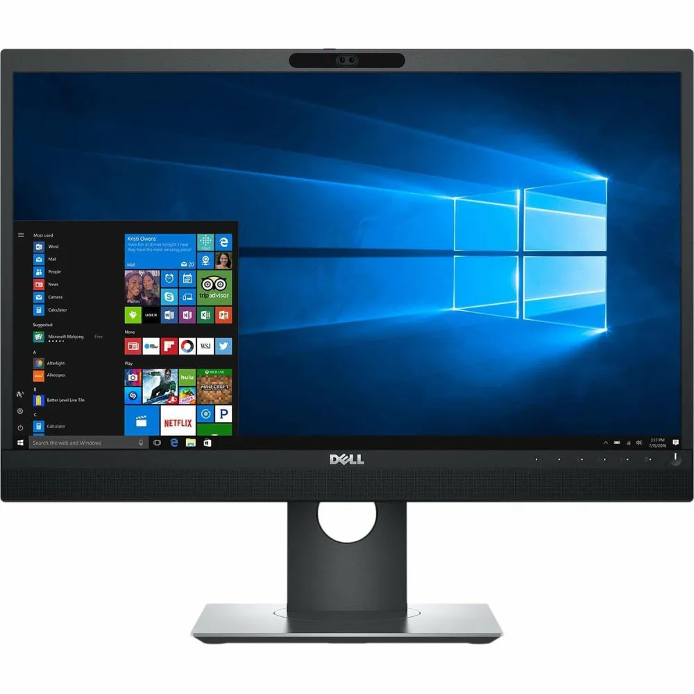 Monitor Dell Video Conferencing P2418HZM 210-AOEY, 23,8", 1920x1080 (FHD), 60Hz, IPS, 6 ms, pivot, kamera, Czarno-szary | Sklep 