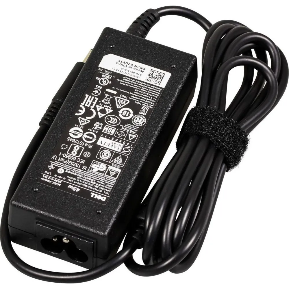 Zasilacz sieciowy Dell 45W KXTTW - 19.5V/ 3 Pin/ 4.5mm/ Czarny | Sklep ITnes.pl - IT for BUSINESS