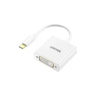 Adapter Unitek USB-C na DVI V1429A01, 1080P 60Hz, 15cm, Biały | Sklep ITnes.pl, IT for BUSINESS