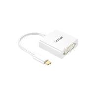 Adapter Unitek USB-C na DVI V1429A01, 1080P 60Hz, 15cm, Biały | Sklep ITnes.pl, IT for BUSINESS