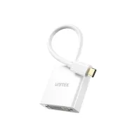 Adapter Unitek USB-C na DVI V1429A01, 1080P 60Hz, 15cm, Biały | Sklep ITnes.pl, IT for BUSINESS