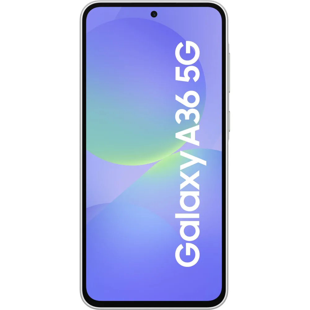 Smartfon Samsung Galaxy A36 SM-A366BZAGEUE - Snapdragon 6 Gen 3/6,7" 2340x1080/256GB/RAM 8GB/5G/Biały/50+8Mpix/Android/2CI - zdjęcie