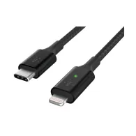 Kabel Belkin Smart LED USB-C, Lightning CAA006BT04BK - zdjęcie poglądowe 1