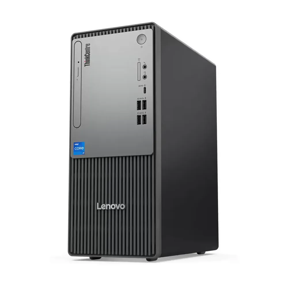 Komputer Lenovo ThinkCentre neo 50t Gen 5 12UC0000PB - Tower/i5-14400/RAM 8GB/SSD 256GB/DVD/Windows 11 Pro/1 rok On-Site - zdjęcie