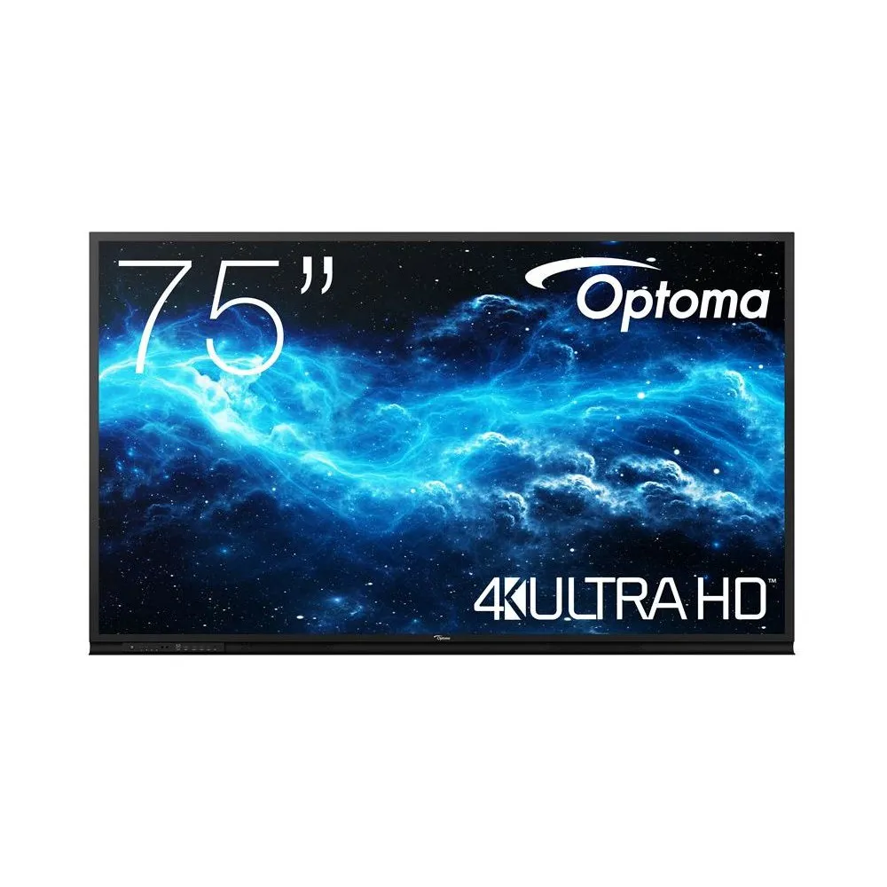 Monitor Optoma 3752RK H1F0H04BW101, 75", 3840x2160 (4K), 6 ms, MT, USB-C, Czarny | Sklep ITnes.pl, IT for BUSINESS