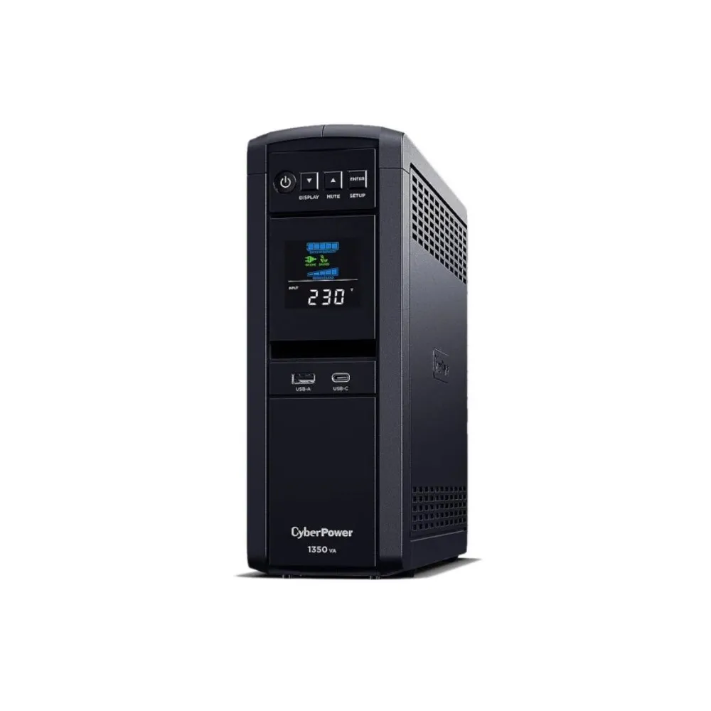 Zasilacz awaryjny UPS CyberPower CP1350EPFCLCD, 1350VA|810W, topologia Line-interactive | Sklep ITnes.pl, IT for BUSINESS