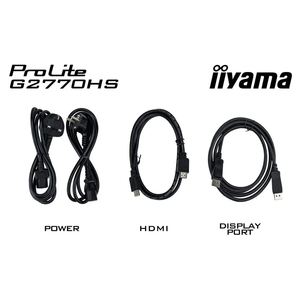Zdjęcie produktu Monitor iiyama G-MASTER G2770HS-B1 - 27"/1920x1080 (Full HD)/180Hz/IPS/0,200 ms/Czarny