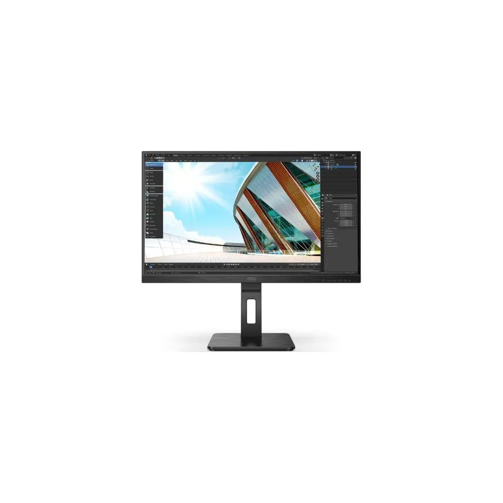 Monitor AOC Q27P2Q, 27", 2560x1440 (QHD), 75Hz, IPS, 4 ms, pivot, Czarny | Sklep ITnes.pl, IT for BUSINESS
