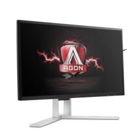 Monitor AOC AG271QX - 27"/2560x1440 (QHD)/144Hz/TN/FreeSync/1 ms/pivot/Czarno-czerwony
