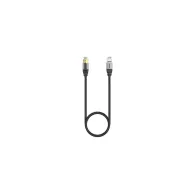 Patchcord Unitek (S/FTP) C18149AGY03-20M - 20 m, kat. 8, Czarny