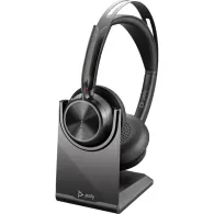 Słuchawki nauszne Poly Voyager Focus 2 UC Headset +USB-A to USB-C Cable +Charging Stand 7S4L6AA