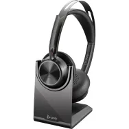 Słuchawki nauszne Poly Voyager Focus 2 UC Headset +USB-A to USB-C Cable +Charging Stand 7S4L6AA