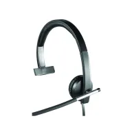 Słuchawki nauszne Logitech H650e Mono USB Headset 981-000514 - Czarne - 981-000514 | Sklep ITnes.pl - IT for BUSINESS