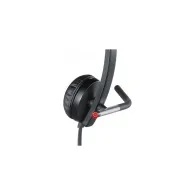 Słuchawki nauszne Logitech H650e Mono USB Headset 981-000514 - Czarne - 981-000514 | Sklep ITnes.pl - IT for BUSINESS