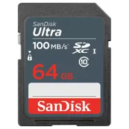 Karta pamięci SanDisk Ultra SDXC 64GB 100 MB/s UHS-I Class 10 SDSDUNR-064G-GN3IN - Szara | Sklep ITnes.pl - IT for BUSINESS