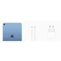 Tablet Apple iPad 10. gen. (2022) MCMF4QA/A, A14 Bionic, 10,9" 2360x1640, 256GB, 4GB, Niebieski, Kamera 12+12Mpix, iPadOS, 1CI |