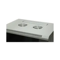 Szafa wisząca niedzielona 19" 18U Emiter EM/AP6418, 600 x 450 x 910mm, drzwi blacha-szkło | Sklep ITnes.pl, IT for BUSINESS