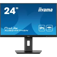 Monitor iiyama ProLite XUB2497HSN-B2, 23,8", 1920x1080 (FHD), 100Hz, IPS, 1 ms, pivot, USB-C, Czarny | Sklep ITnes.pl, IT for BU