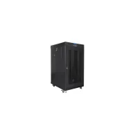 Szafa rack 19" 22U Lanberg FF01-8822-23BL, 800 x 800 x 1239 mm, drzwi perforowane, LCD | Sklep ITnes.pl, IT for BUSINESS