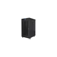 Szafa rack 19" 22U Lanberg FF01-8822-23BL, 800 x 800 x 1239 mm, drzwi perforowane, LCD | Sklep ITnes.pl, IT for BUSINESS