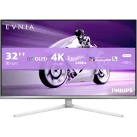 Monitor Philips Evnia 32M2N8900/00, 31,5", 3840x2160 (4K), 240Hz, QD OLED, HDR, 0,03 ms, USB-C, Biały | Sklep ITnes.pl, IT for B