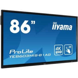Monitor iiyama ProLite TE8603MIS-B1AG - 85,6"/3840x2160 (4K)/60Hz/IPS/8 ms/dotykowy/Czarny