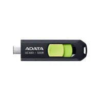 Pendrive ADATA UC300 32GB - USB3.2-C Gen1, Czarny, Zielony - ACHO-UC300-32G-RBK/GN | Sklep ITnes.pl - IT for BUSINESS