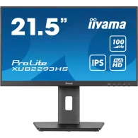 Monitor iiyama ProLite XUB2293HS-B6, 21,5", 1920x1080 (FHD), 100Hz, IPS, 1 ms, pivot, Czarny | Sklep ITnes.pl, IT for BUSINESS