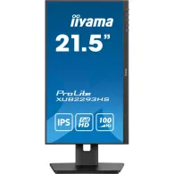 Monitor iiyama ProLite XUB2293HS-B6, 21,5", 1920x1080 (FHD), 100Hz, IPS, 1 ms, pivot, Czarny | Sklep ITnes.pl, IT for BUSINESS