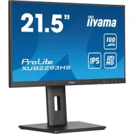 Monitor iiyama ProLite XUB2293HS-B6, 21,5", 1920x1080 (FHD), 100Hz, IPS, 1 ms, pivot, Czarny | Sklep ITnes.pl, IT for BUSINESS