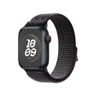 Opaska sportowa Nike Apple Watch Sport Band Regular MUJV3ZM/A - 41 mm, Czarna, Niebieska