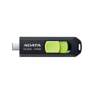 Pendrive ADATA UC300 64 GB - USB3.2-C Gen1, Czarny, Zielony - ACHO-UC300-64G-RBK/GN | Sklep ITnes.pl - IT for BUSINESS