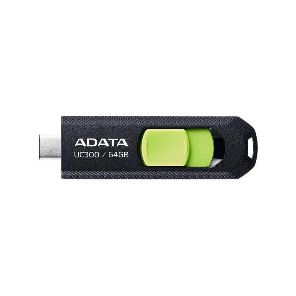 Pendrive ADATA UC300 64 GB - USB3.2-C Gen1, Czarny, Zielony - ACHO-UC300-64G-RBK/GN | Sklep ITnes.pl - IT for BUSINESS Pendrive ADATA UC300 64 GB - USB3.2-C Gen1, Czarny, Zielony - ACHO-UC300-64G-RBK/GN | Sklep ITnes.pl - IT for BUSINESS