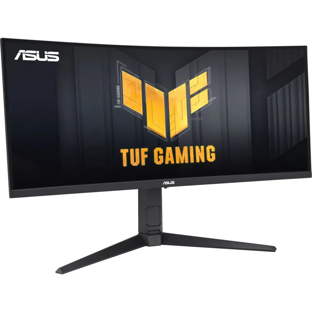 Zdjęcie produktu Monitor ASUS TUF Gaming VG34VQL3A - 34"/3440x1440 (UWQHD)/180Hz/21:9/zakrzywiony/VA/FreeSync/HDR/1 ms/Czarny