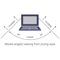 Filtr prywatyzujący Targus Privacy Screen 13,3"W (16:9) ASF133W9EU - Czarny