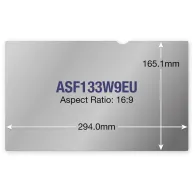 Filtr prywatyzujący Targus Privacy Screen 13,3"W (16:9) ASF133W9EU - Czarny